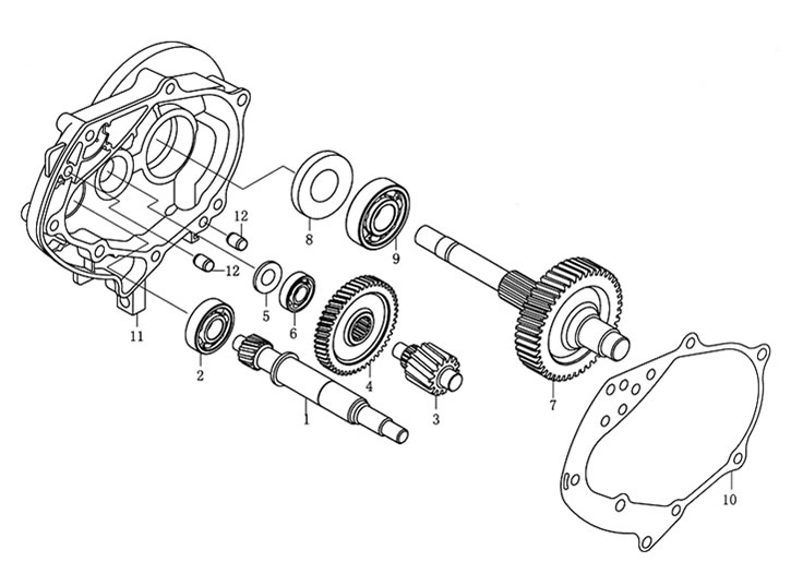 Qlink Pegasus 150 Transmission