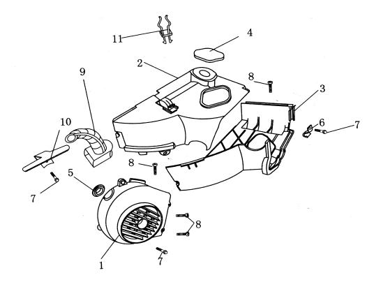 Qlink Achilles 150 Fan Cover