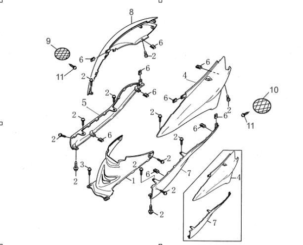 Qlink Achilles 150 Side Panel