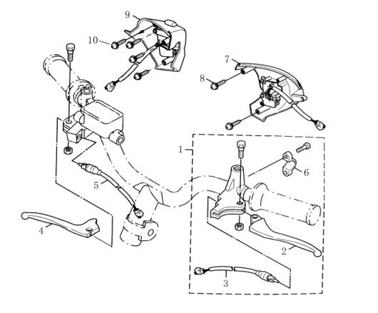 Qlink Achilles 150 Handle Switch