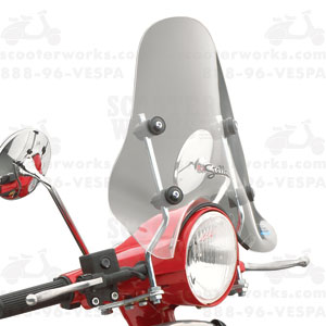 70s/P-Series/Stella Flyscreen White Scooter Part