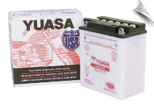 Battery, 12N5.5-3B (Yuasa Brand) Battery, 12N5.5-3B (Yuasa Brand)