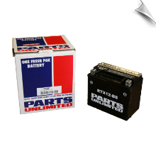 Battery, 12-BS (Parts Unlimited Brand) Battery, 12-BS (Parts Unlimited Brand)