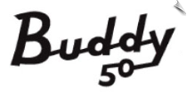 BUDDY 50 STICKER