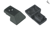 End Cap, Floor Rail - VNX, VSX